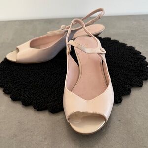 Naturalizer Blush Peep-Toe Slingback Sandals